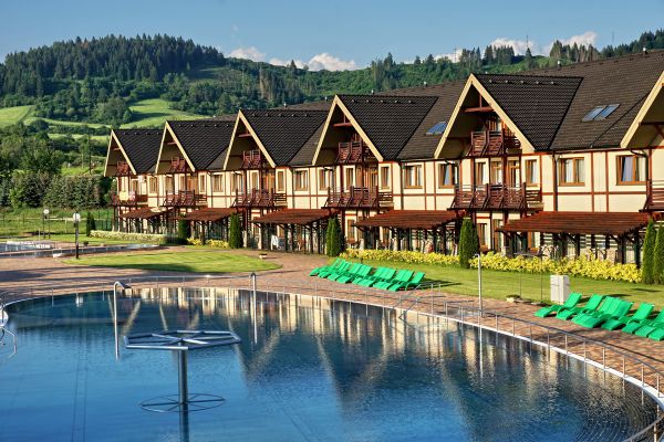 Apartmánový dům Bešeňová s bazénem v areálu aquaparku
